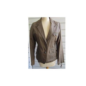 Cino Earth Color Cotton and Spandex Jacket